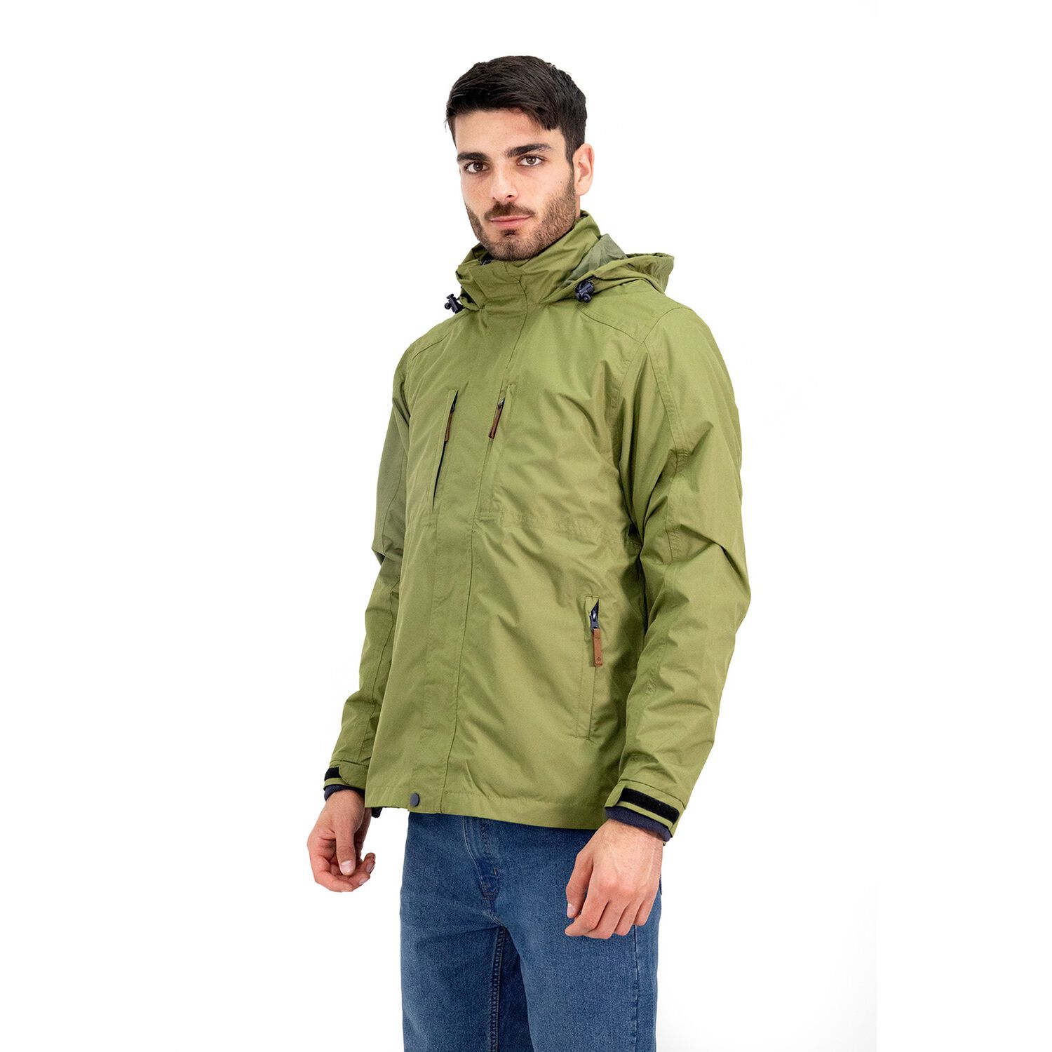 Parka Desmontable Quebec Ottawa 3 En 1 Verde Oliva image number 5.0